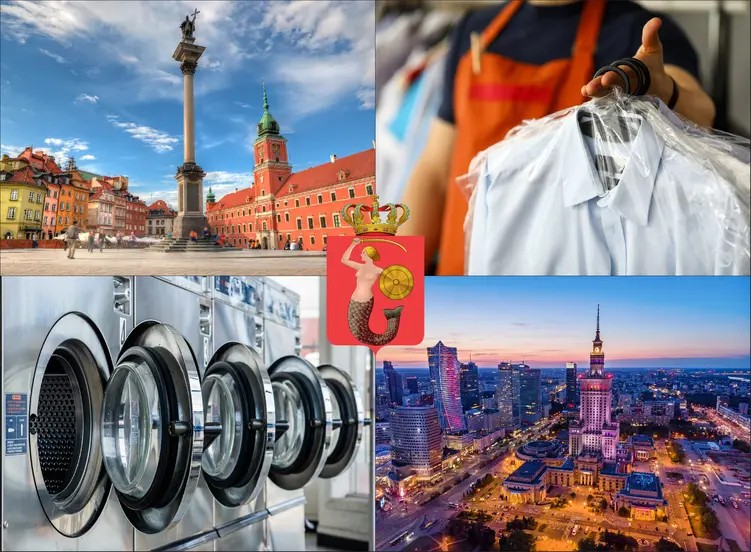 Warszawa - cennik pralni i pralni chemicznych - zobacz lokalne ceny