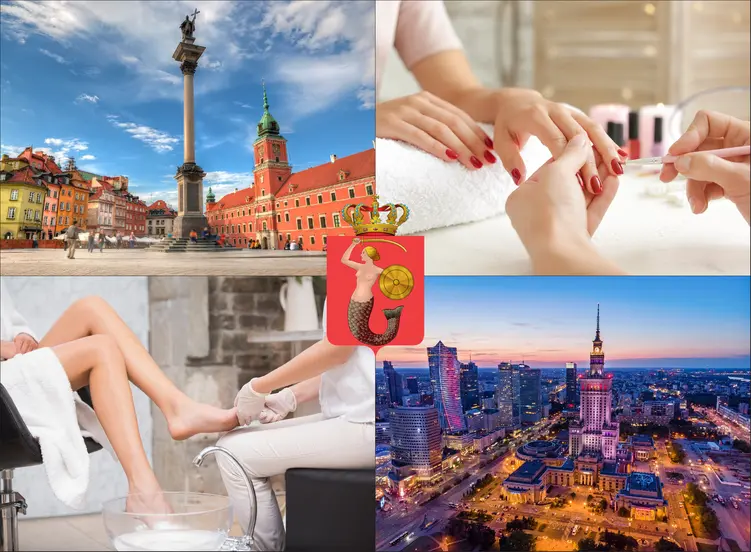 Warszawa - cennik maniture i pedicure - zobacz ceny w lokalnych gabinetach kosmetycznych