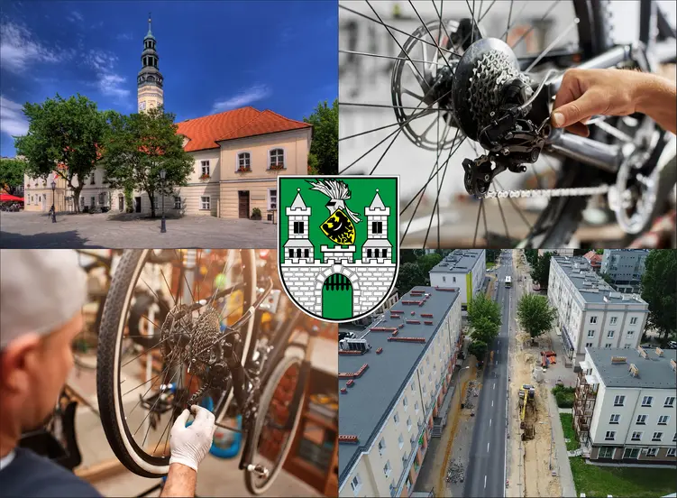 Zielona Góra - cennik serwisów rowerowych - sprawdź lokalne ceny naprawy rowerów