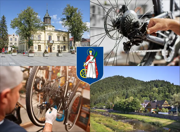 Nowy Targ - cennik serwisów rowerowych - sprawdź lokalne ceny naprawy rowerów