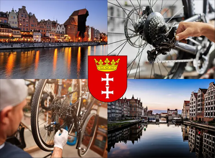 Gdańsk - cennik serwisów rowerowych - sprawdź lokalne ceny naprawy rowerów