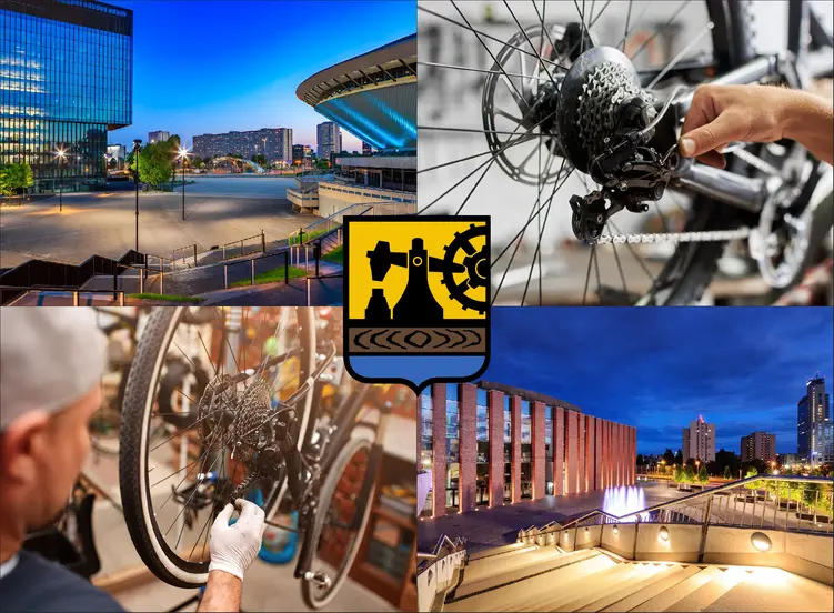 Katowice - cennik serwisów rowerowych - sprawdź lokalne ceny naprawy rowerów