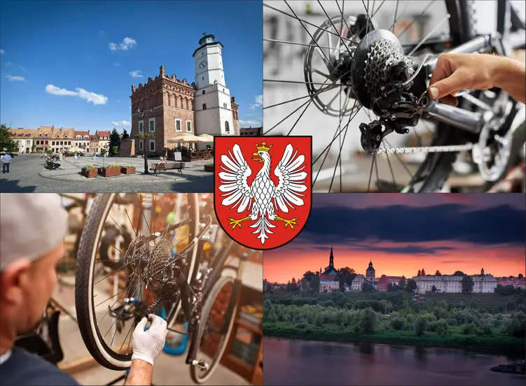 Sandomierz - cennik serwisów rowerowych - sprawdź lokalne ceny naprawy rowerów
