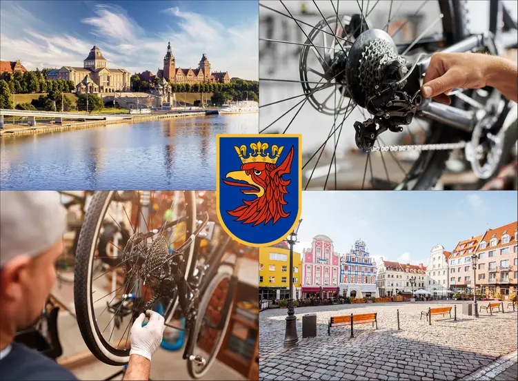 Szczecin - cennik serwisów rowerowych - sprawdź lokalne ceny naprawy rowerów