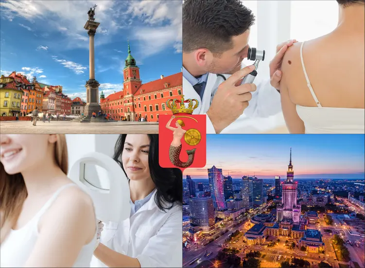 Warszawa - cennik dermatologów prywatnie