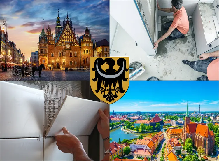 Wrocław - cennik remontów łazienek - sprawdź lokalne ceny