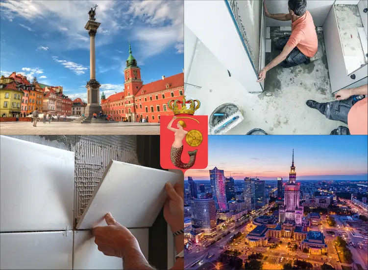 Warszawa - cennik remontów łazienek - sprawdź lokalne ceny