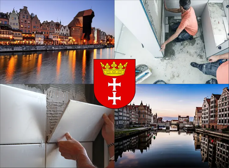 Gdańsk - cennik remontów łazienek - sprawdź lokalne ceny