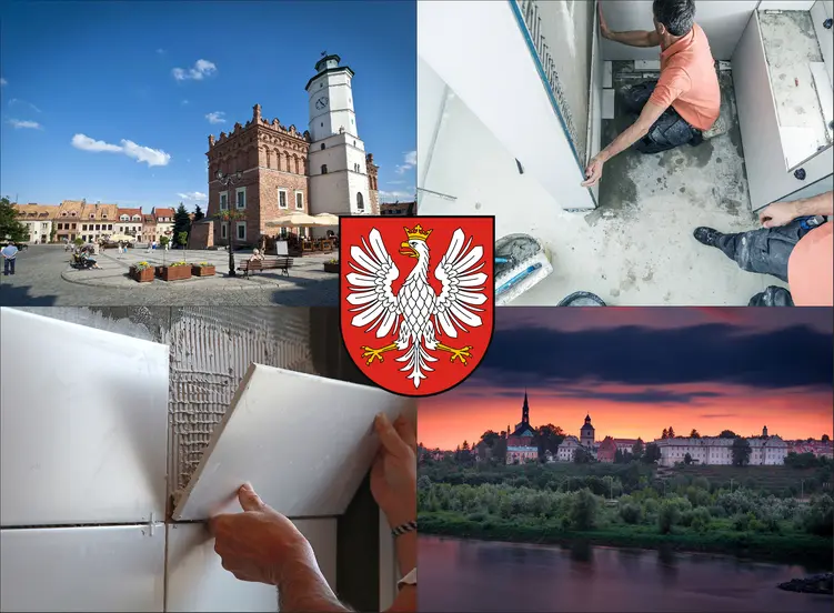 Sandomierz - cennik remontów łazienek - sprawdź lokalne ceny