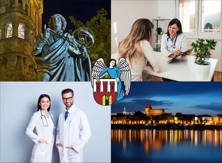 Toruń - cennik prywatnych wizyt u laryngologa - sprawdź lokalne ceny w poradniach