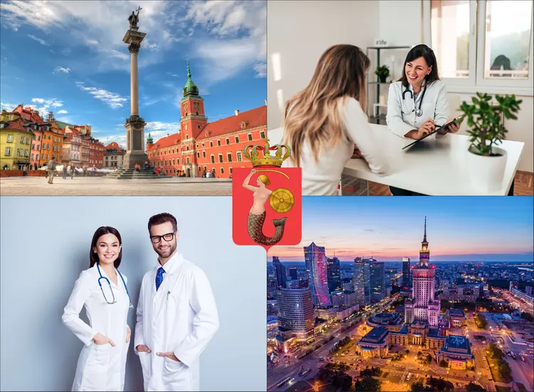 Warszawa - cennik prywatnych wizyt u laryngologa - sprawdź lokalne ceny w poradniach