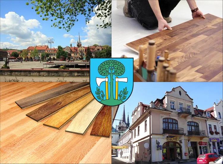 Myślenice - cennik układania parkietów i podłóg drewnianych w lokalnych firmach