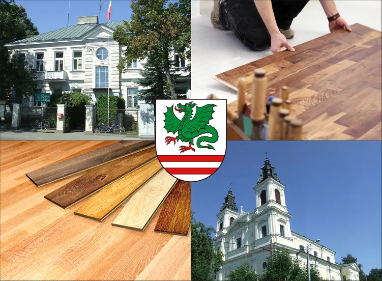 Garwolin - cennik układania parkietów i podłóg drewnianych w lokalnych firmach