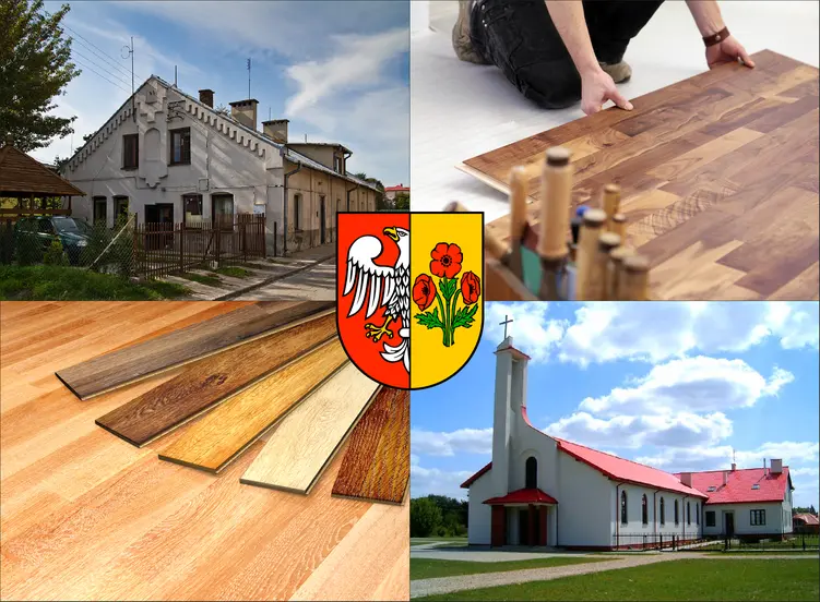 Maków Mazowiecki - cennik układania parkietów i podłóg drewnianych w lokalnych firmach