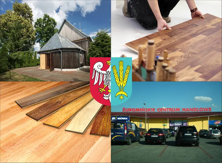 Żuromin - cennik układania parkietów i podłóg drewnianych w lokalnych firmach