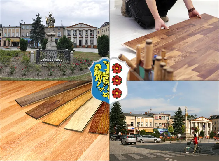 Olesno - cennik układania parkietów i podłóg drewnianych w lokalnych firmach
