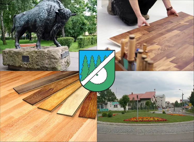 Hajnówka - cennik układania parkietów i podłóg drewnianych w lokalnych firmach