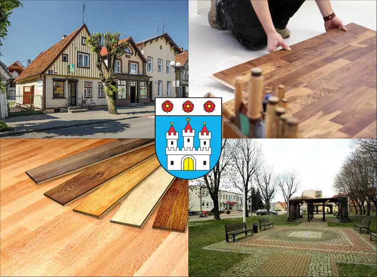 Nowy Dwór Gdański - cennik układania parkietów i podłóg drewnianych