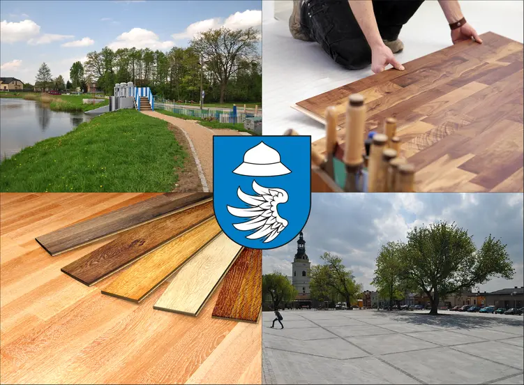 Kłobuck - cennik układania parkietów i podłóg drewnianych w lokalnych firmach