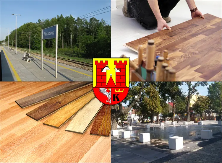 Włoszczowa - cennik układania parkietów i podłóg drewnianych w lokalnych firmach