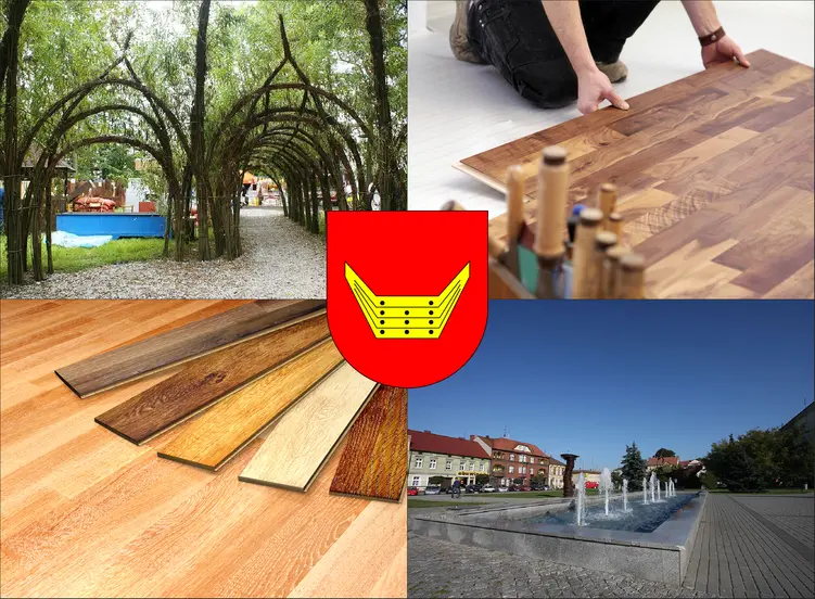 Nowy Tomyśl - cennik układania parkietów i podłóg drewnianych w lokalnych firmach