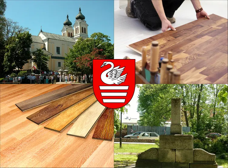Biłgoraj - cennik układania parkietów i podłóg drewnianych w lokalnych firmach