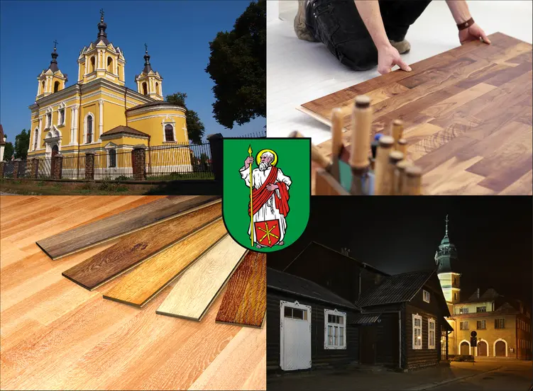 Tomaszów Lubelski - cennik układania parkietów i podłóg drewnianych w lokalnych firmach
