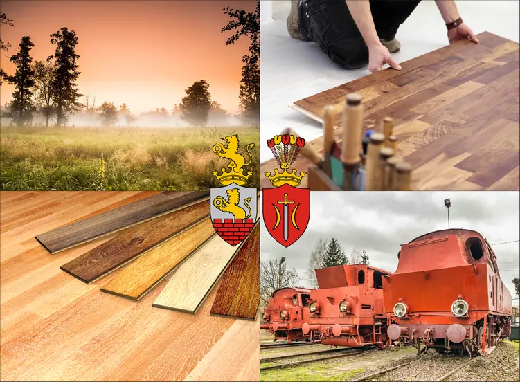 Zduńska Wola - cennik układania parkietów i podłóg drewnianych