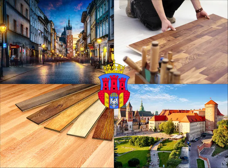 Kraków - cennik układania parkietów i podłóg drewnianych w lokalnych firmach