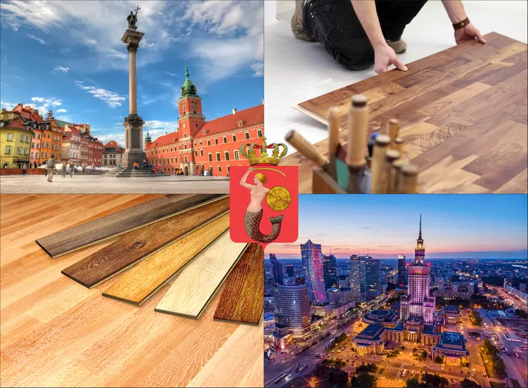 Warszawa - cennik układania parkietów i podłóg drewnianych w lokalnych firmach