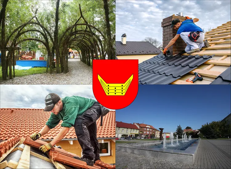 Nowy Tomyśl - cennik budowy dachów - sprawdź lokalne ceny usług dekarskich