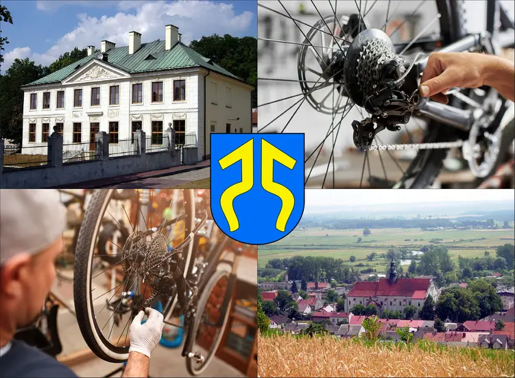 Pińczów - cennik serwisów rowerowych - sprawdź lokalne ceny naprawy rowerów