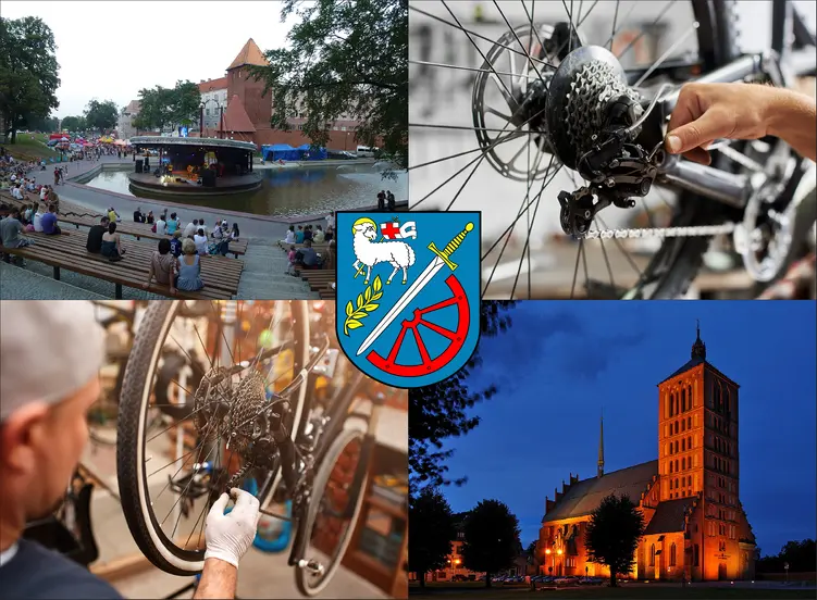 Braniewo - cennik serwisów rowerowych - sprawdź lokalne ceny naprawy rowerów