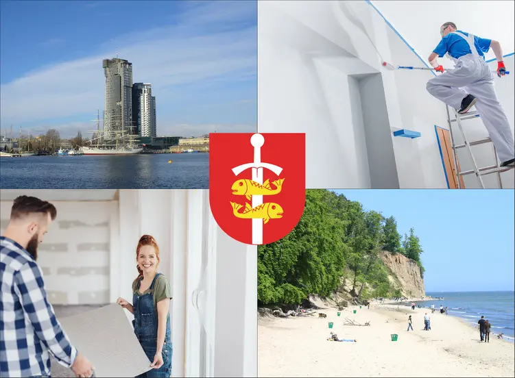 Gdynia - cennik malowania i tapetowania ścian
