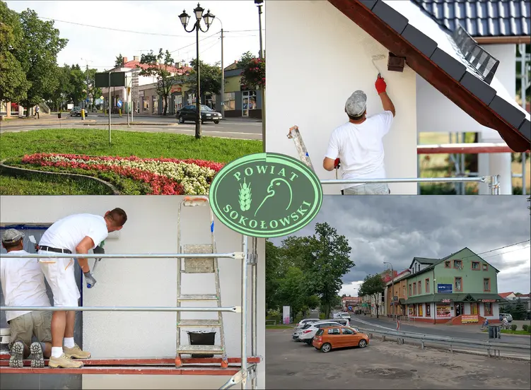 Sokołów Podlaski - cennik malowania elewacji - sprawdź ceny u lokalnych firm