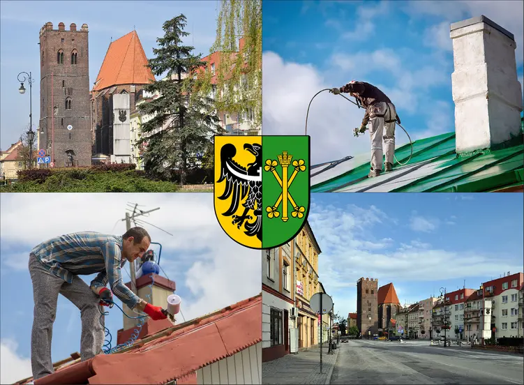 Środa Śląska - cennik malowania dachów