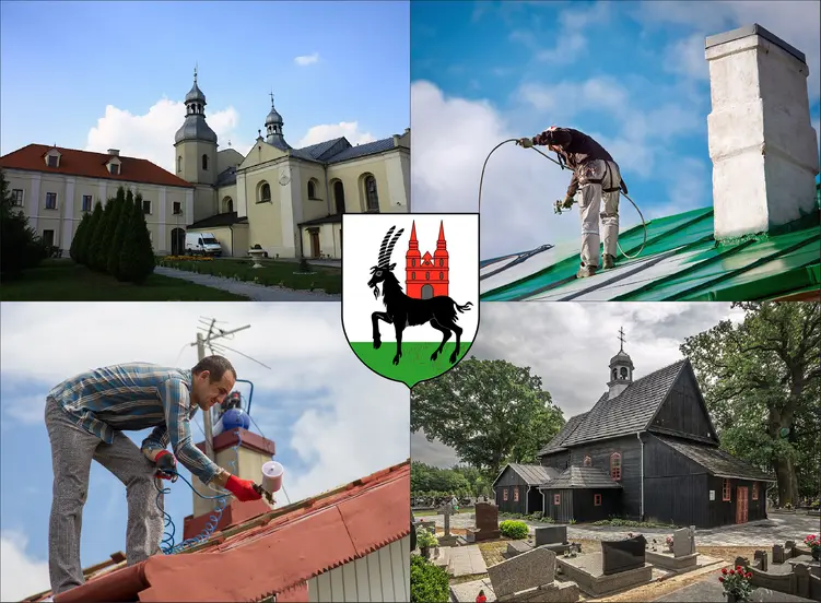 Wieruszów - cennik malowania dachów