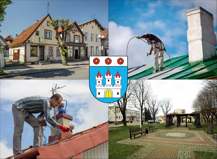 Nowy Dwór Gdański - cennik malowania dachów