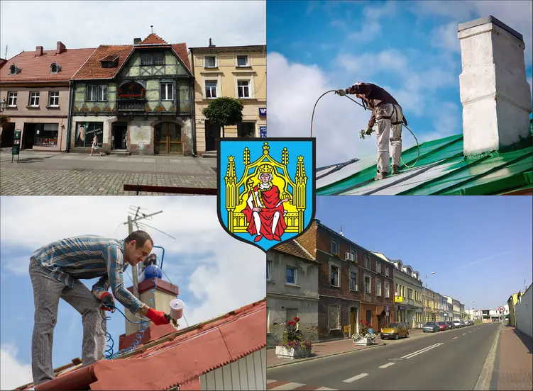 Grodzisk Wielkopolski - cennik malowania dachów