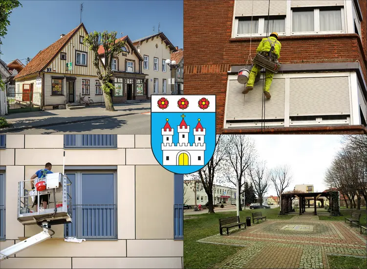 Nowy Dwór Gdański - cennik mycia elewacji - sprawdź lokalne ceny czyszczenia elewacji