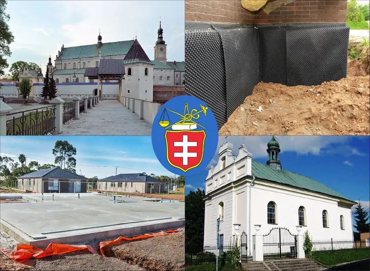 Leżajsk - cennik budowy i izolacji fundamentów