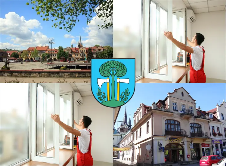 Myślenice - cennik montażu okien - sprawdź lokalne ceny wymiany okien