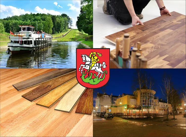 Ostróda - cennik układania parkietów i podłóg drewnianych w lokalnych firmach