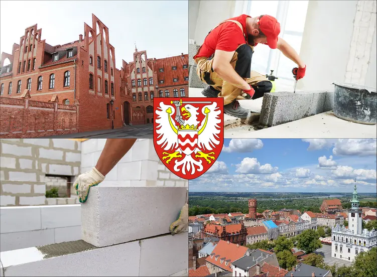 Chełmno - cennik usług murarskich - zobacz ceny u lokalnych murarzy