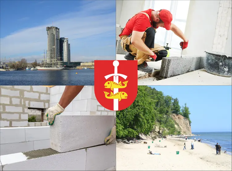 Gdynia - cennik usług murarskich - zobacz ceny u lokalnych murarzy