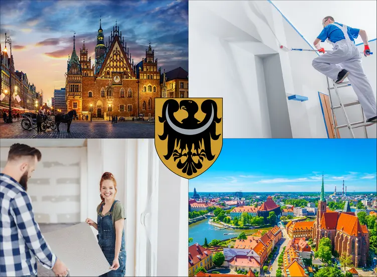 Wrocław - cennik malowania i tapetowania ścian