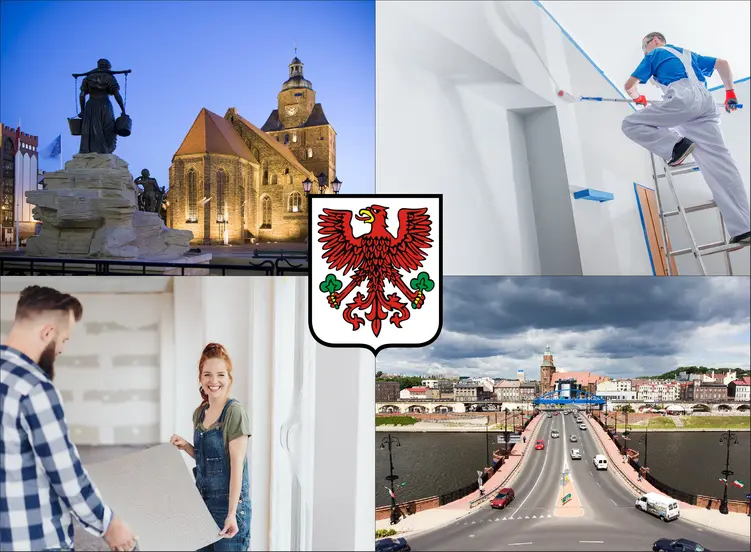 Gorzów Wielkopolski - cennik malowania i tapetowania ścian