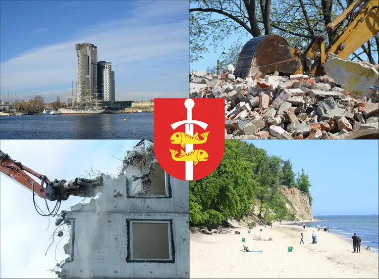 Gdynia - cennik wyburzeń i rozbiórek