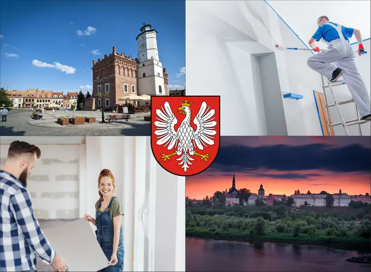 Sandomierz - cennik malowania i tapetowania ścian