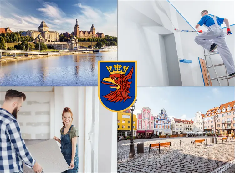 Szczecin - cennik malowania i tapetowania ścian